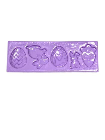 Imagem de F1608 molde de silicone páscoa, coelho, cenoura, ovo confeitaria biscuit