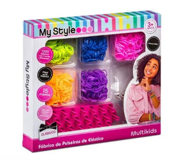 Imagem de Fábrica de Pulseiras de Elástico Multikids Clássico My Style DIY - BR1472
