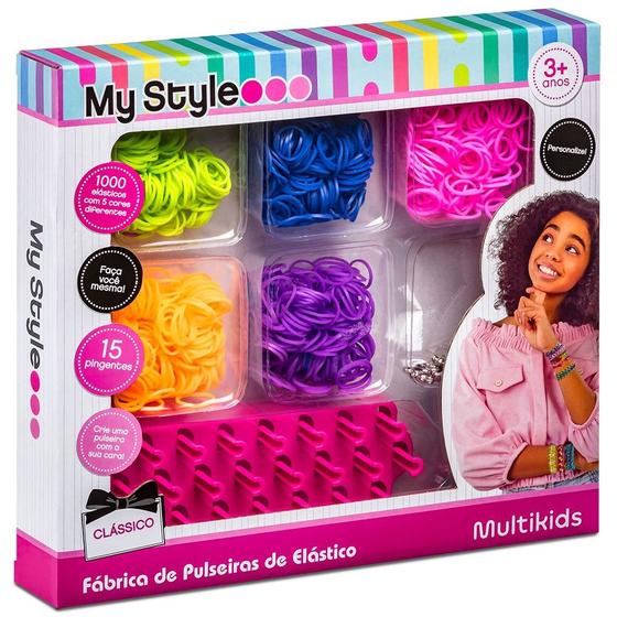 Imagem de Fábrica de Pulseiras de Elástico Multikids Clássico My Style DIY - BR1472
