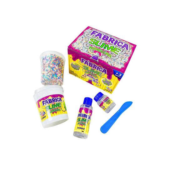 Fábrica De Slime Kimeleka Crunch Arco Iris Menor preço em Fábrica De Slime Kimeleka Crunch Arco Iris