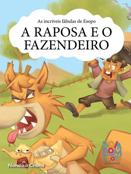 Imagem de Fábulas de esopo: a raposa e o fazendeiro - BOM BOM BOOKS