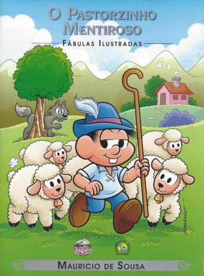 Imagem de Fábulas Ilustradas Turma da Mônica - O Pastorzinho Mentiroso