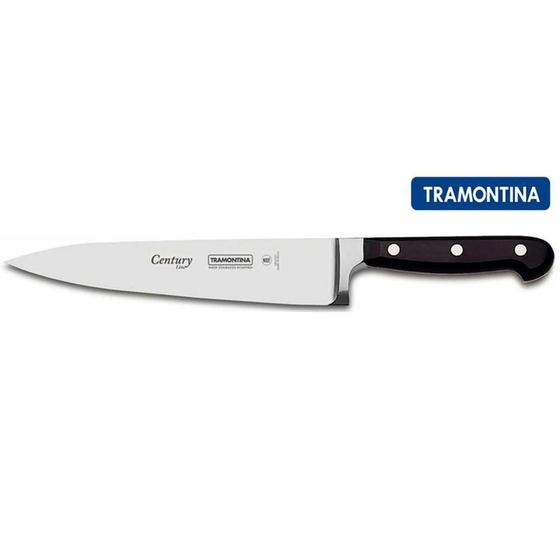 Imagem de Faca Chef Tramontina Century 10'' Lâmina De Inox Preto