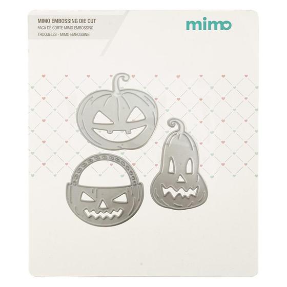 Imagem de Faca de Corte Mimo Embossing - Abóboras de Halloween - 3 Pç