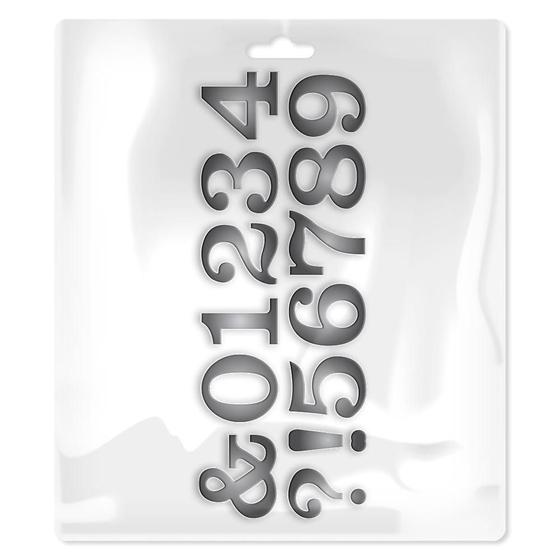 Imagem de Faca de Corte Mimo Embossing Números e Símbolos - 05998
