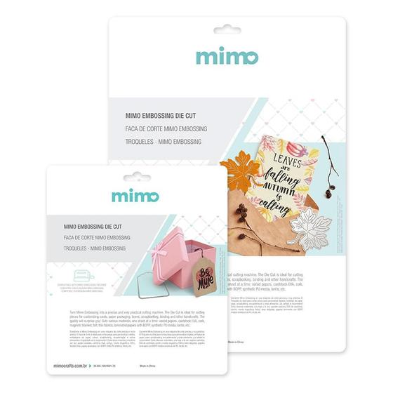Imagem de Faca de Corte Mimo Embossing - Robôs - 7 Pç