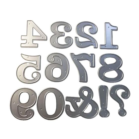Imagem de Faca de Corte Números + Símbolos Fac188 Art & Montagem