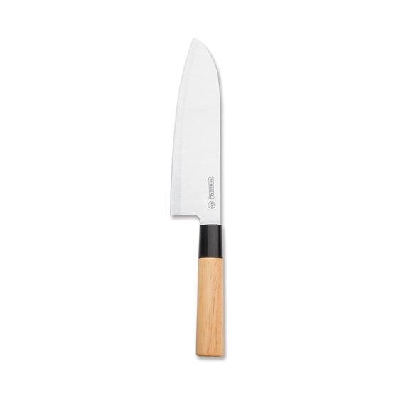 Faca de Cozinha Mundial Japanese em Inox com Cabo de Madeira 7" Menor preço em Faca de Cozinha Mundial Japanese em Inox com Cabo de Madeira 7"