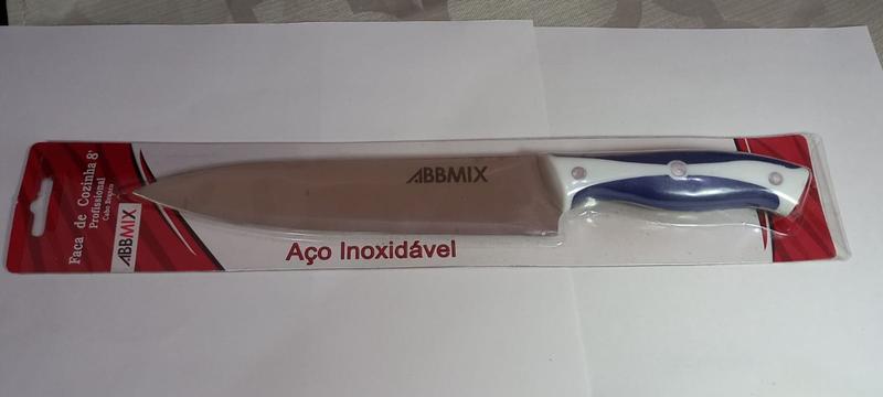 Faca De Cozinha Profissional Abbmix 8 Polegadas Menor preço em Faca De Cozinha Profissional Abbmix 8 Polegadas