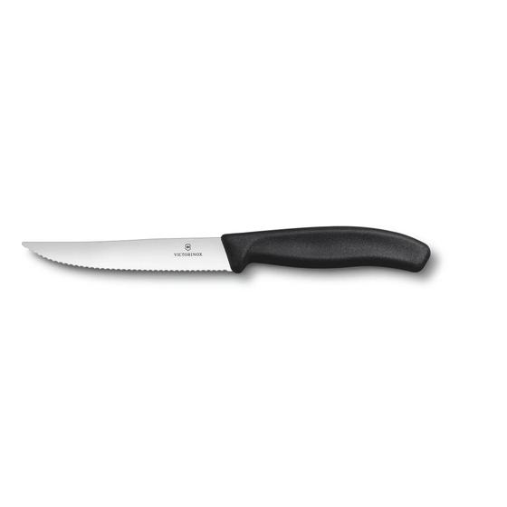 Imagem de Faca de mesa 23cm para carnes lâmina lisa 12cm Victorinox 6.7933.12