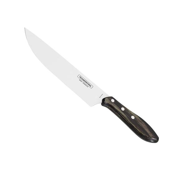 Imagem de Faca para Carne Polywood Castanho 8" - Tramontina