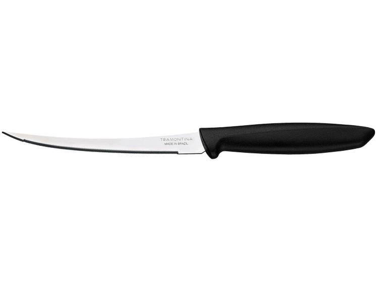 Faca para Tomate Tramontina Plenus Inox Preto 5" 23428105