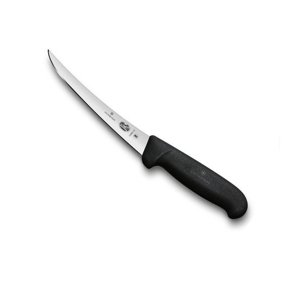 Imagem de Faca profissional 28cm desossar lâmina curva 15cm flexivel Victorinox 5.6603.15