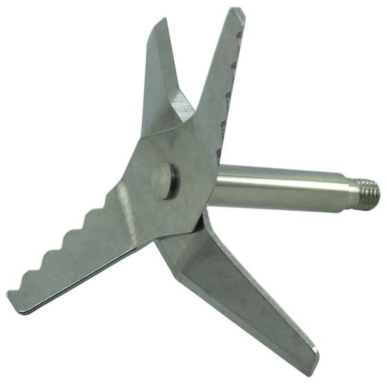 Imagem de Faca serrilhada com eixo liquidificador mondial l1000* 6,5cm