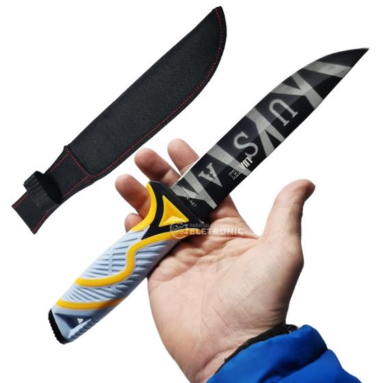 Imagem de Faca Versátil com Cabo Emborrachado e Lâmina Resistente SLKA87