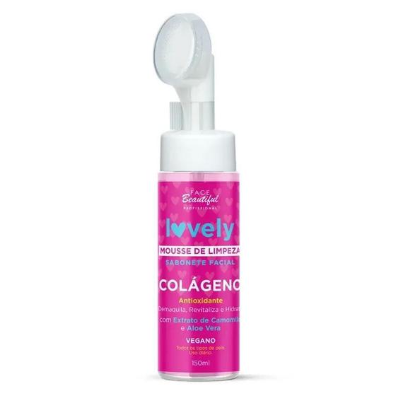 Imagem de Face Beautiful - Mousse Facial Com Esponjinha Lovely 150Ml