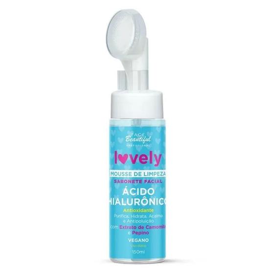 Imagem de Face Beautiful - Mousse Facial Com Esponjinha Lovely 150Ml