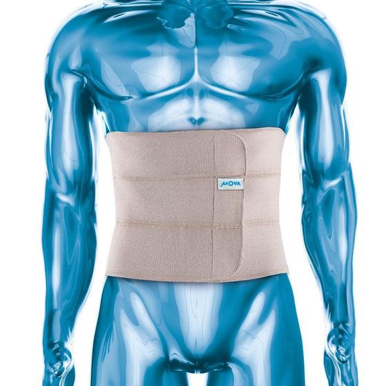 Imagem de Faixa Abdominal Elástica 3 Gomos Tam Xgg