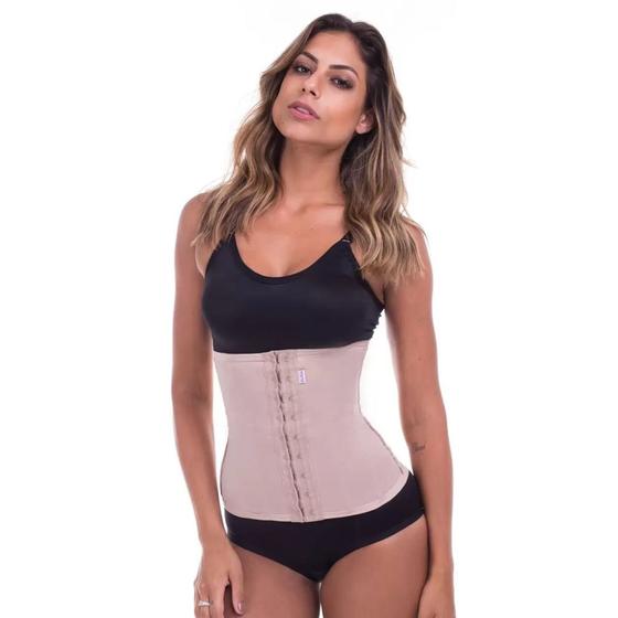 Imagem de Faixa abdominal longa com barbatanas TAMANHO-PP