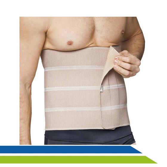Imagem de Faixa Abdominal Obeso com 4 Elásticos 1,60 - Macom
