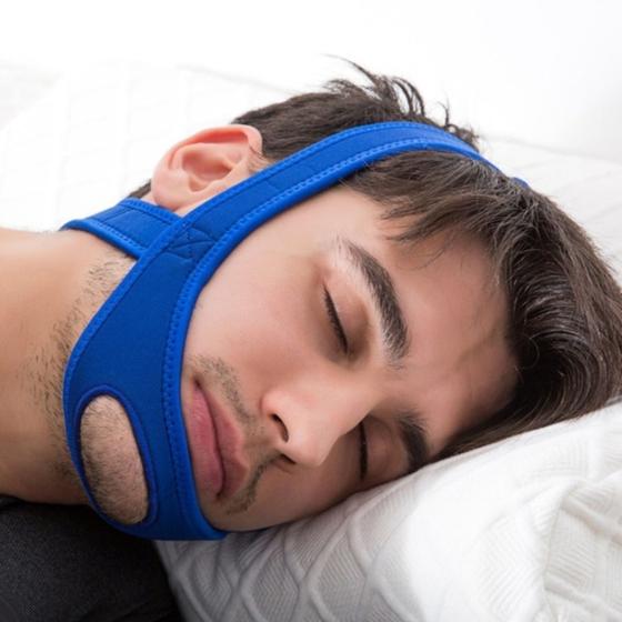 Faixa Anti-ronco Ajustável Apneia Do Sono 3 Pontas Menor preço em Faixa Anti-ronco Ajustável Apneia Do Sono 3 Pontas