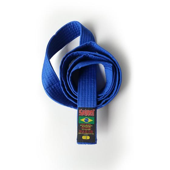 Imagem de Faixa azul royal karate judo taekwondo artes marciais light shiroi