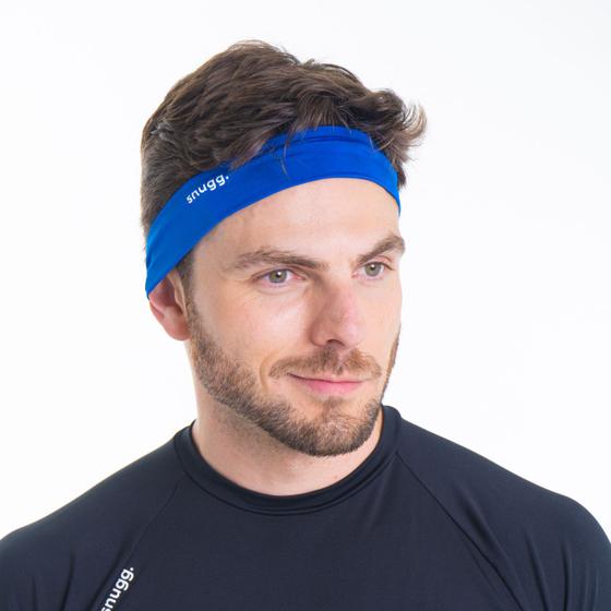 Imagem de Faixa de Cabelo Elástica Headband Esportiva Proteção UV50+