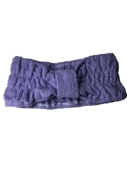 Imagem de Faixa De Cabelo Lilás Com Amarrio/Elástico