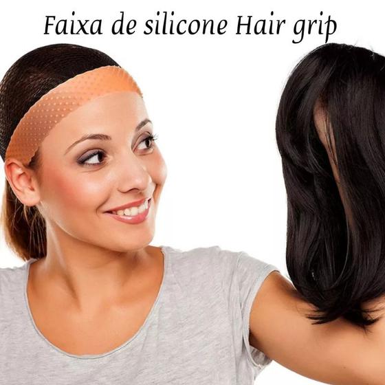 Imagem de Faixa de Silicone Para Fixar Peruca E Lace Front Hair Grip