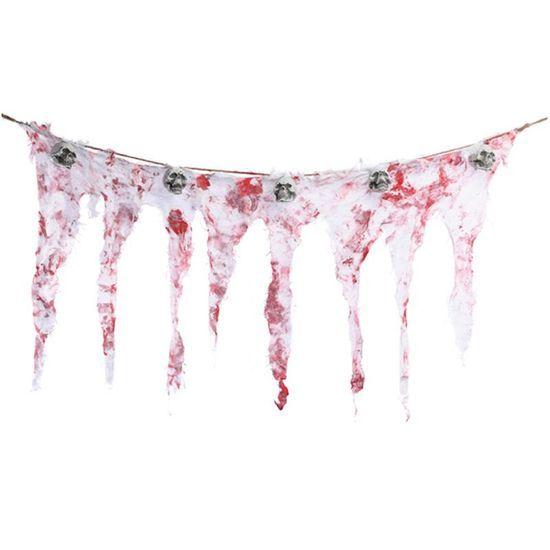 Imagem de Faixa Decorativa Manchas de Sangue Halloween 1,00 Metro - 1 Un