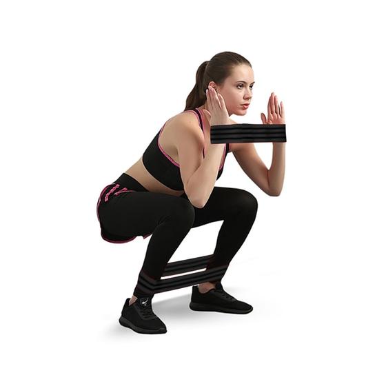 Imagem de Faixa Elástica Banda de Ultra Resistência Loop Para Exercício Ginastica Perna Agachamento 823