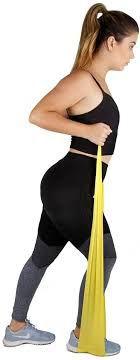 Imagem de Faixa elastica para exercicios diarios com 1,30mt resistencia suave - thera-pauher