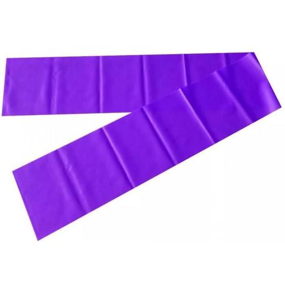 Imagem de Faixa Elástica Thera Band Fisioterapia Extra Forte 1M Roxo