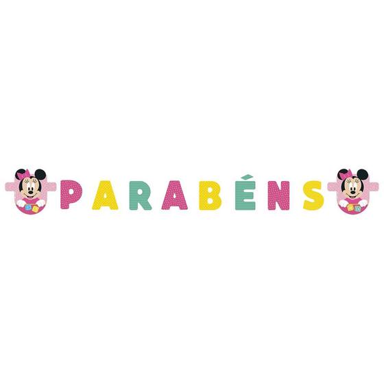 Imagem de Faixa Feliz Aniversário - Parabéns - Baby Disney