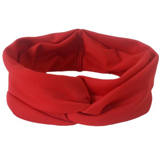 Imagem de Faixa Para Cabelo Headband Modelo Turbante Várias Cores