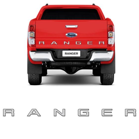 Imagem de Faixa Traseira Ford Ranger Adesivo Alto-Relevo 2013/2019