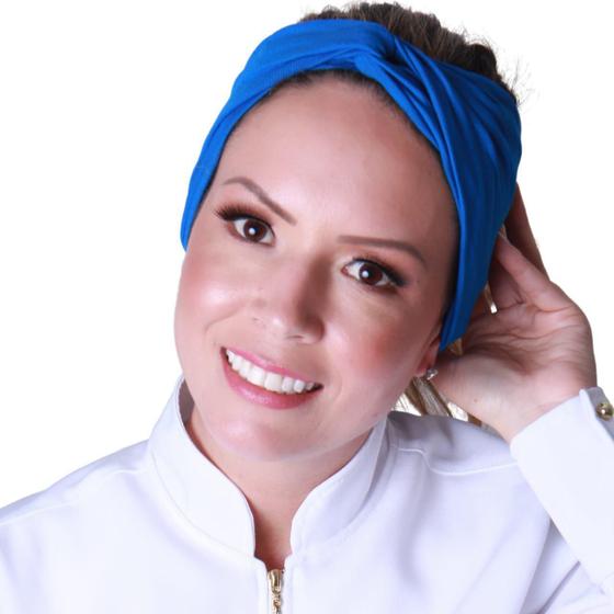 Imagem de Faixa Turbante ul Turquesa - Loreca