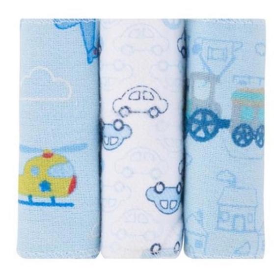 Imagem de Faixa Umbilical para Bebê RN Flanelada 100% Algodão C/3 Unidades (Faixa de Umbigo)