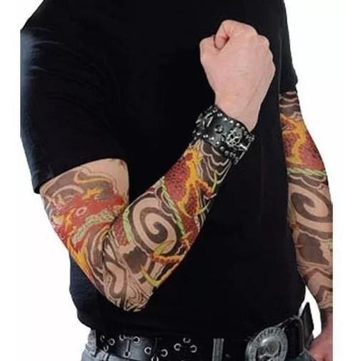 Imagem de Fake Tattoo Sleeve Tatuagem Falsa Segunda Pele Manga