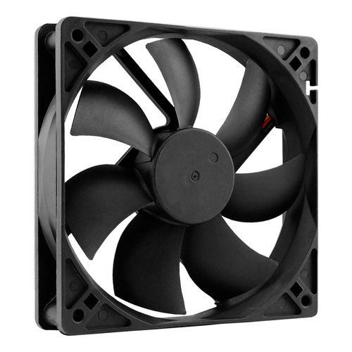 Imagem de Fan Cooler Preto 80mm 1200 RPM Sem Led Ventoinha Para PC Gabinete