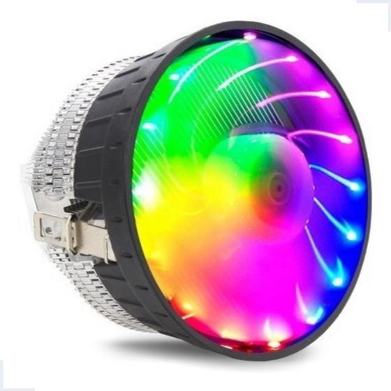 Fan Cooler Processador 120Mm Amd Intel Air Rgb Ventoinha Menor preço em Fan Cooler Processador 120Mm Amd Intel Air Rgb Ventoinha