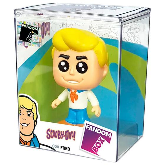 Imagem de Fandom Box 008 Fred Scooby-doo! Com Acrílico Expositor - Lider Brinquedos