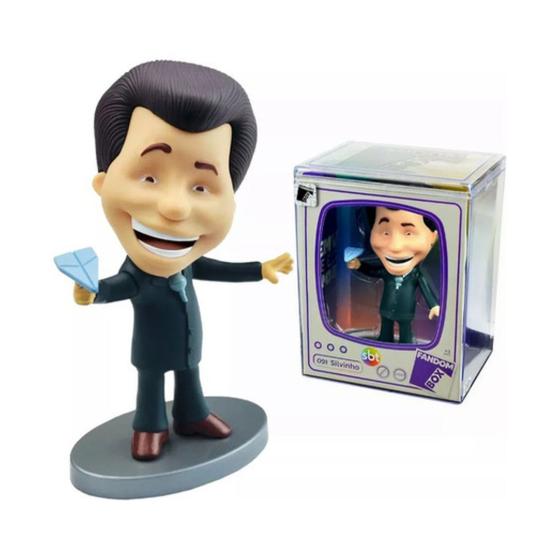 Imagem de Fandom Box Boneco Do Silvio Santos Silvinho Com Avião