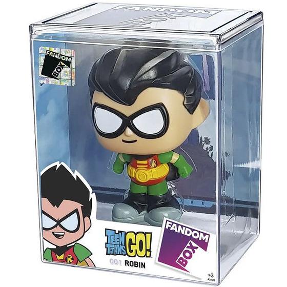 Imagem de Fandom BOX Boneco Robin Jovens Titãs Colecionavel Lider