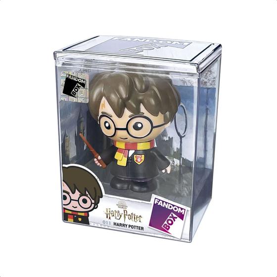 Imagem de Fandom Box Harry Potter Boneco Colecionável 11 cm Material Vinil Atóxico - Líder Brinquedos 3256