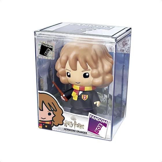 Imagem de Fandom Box Hermione Boneca Colecionável 12 cm Harry Potter  Atóxico - Líder Brinquedos 3257 - Lider