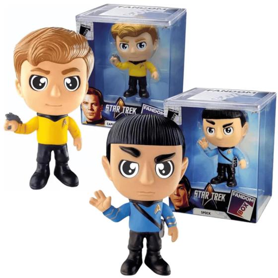 Imagem de Fandom Box Star Treck Spock e Kirk Jornada Nas Estrelas