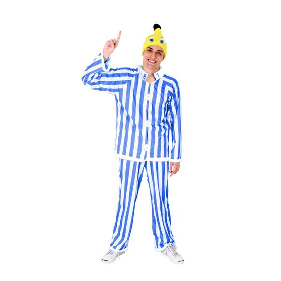 Fantasia Banana de Pijamas B1 Adulto Bananas de Pijamas Fantasia
