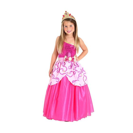 Fantasia Barbie Escola De Princesa Infantil Luxo - Fantasias para ...