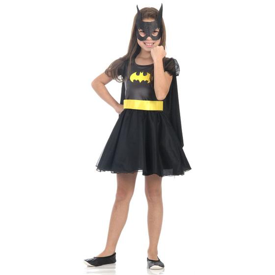 Imagem de Fantasia Batgirl Infantil Princesa